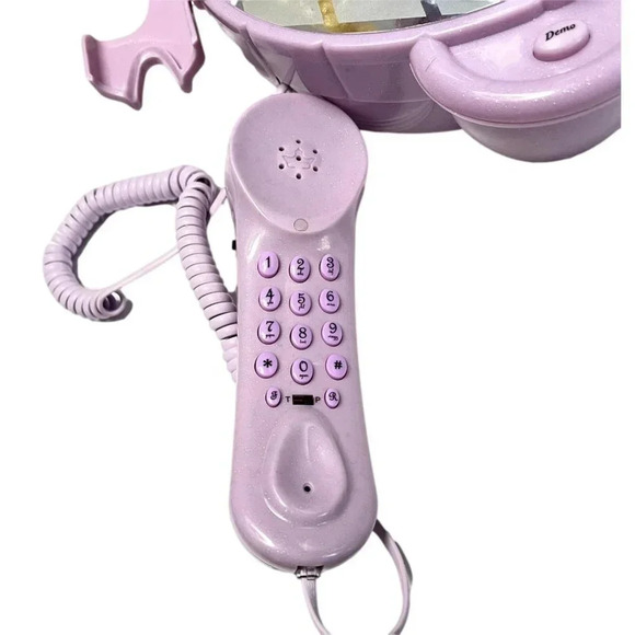 Disney Princess Castle Animated Telephone Action Rings  Works Landline - Picture 7 of 10